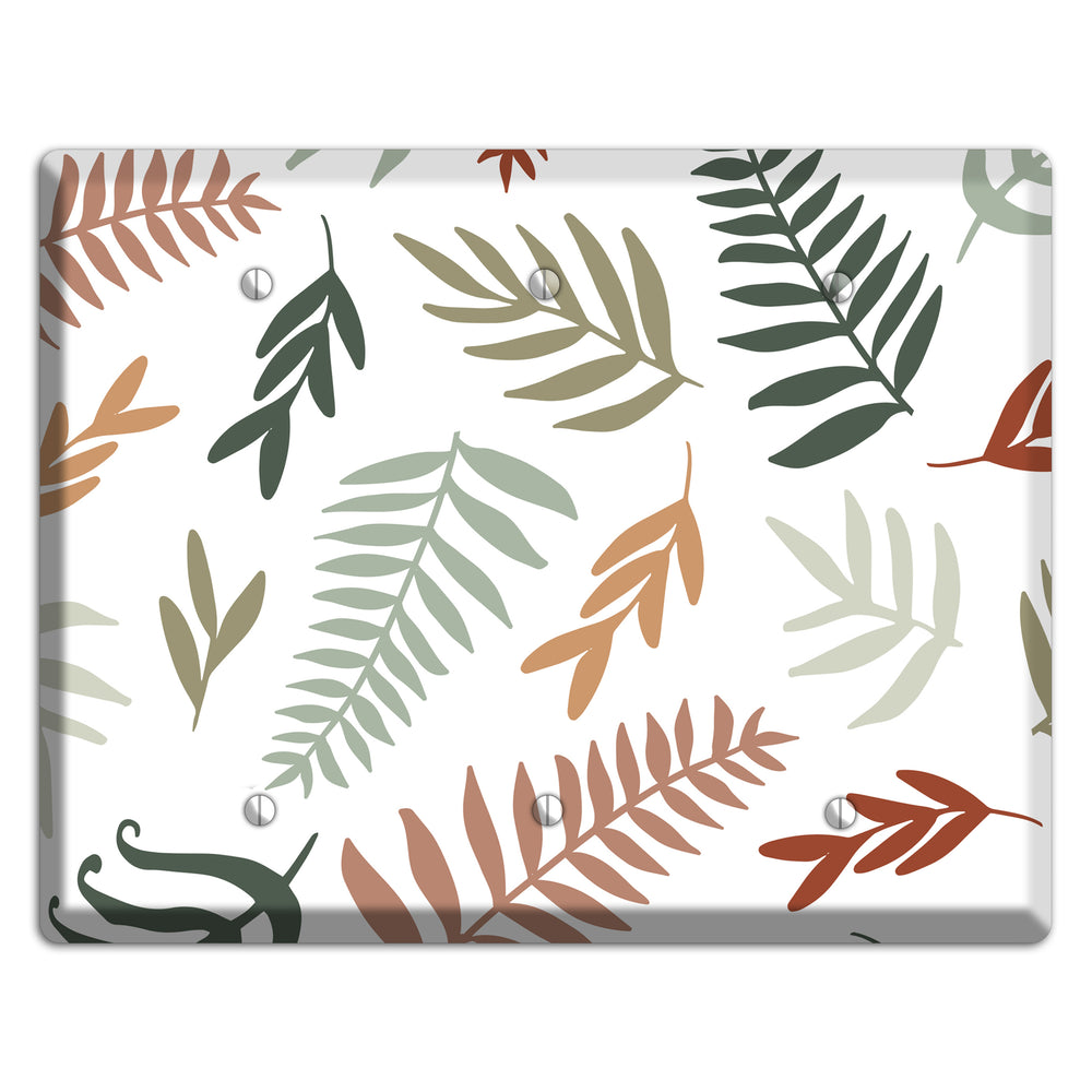 Foliage Adrift 3 Blank Wallplate