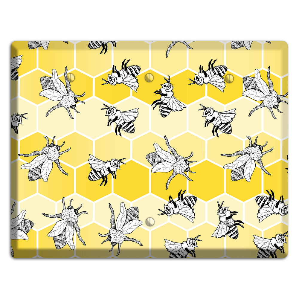 Hive Mind Scatter 3 Blank Wallplate