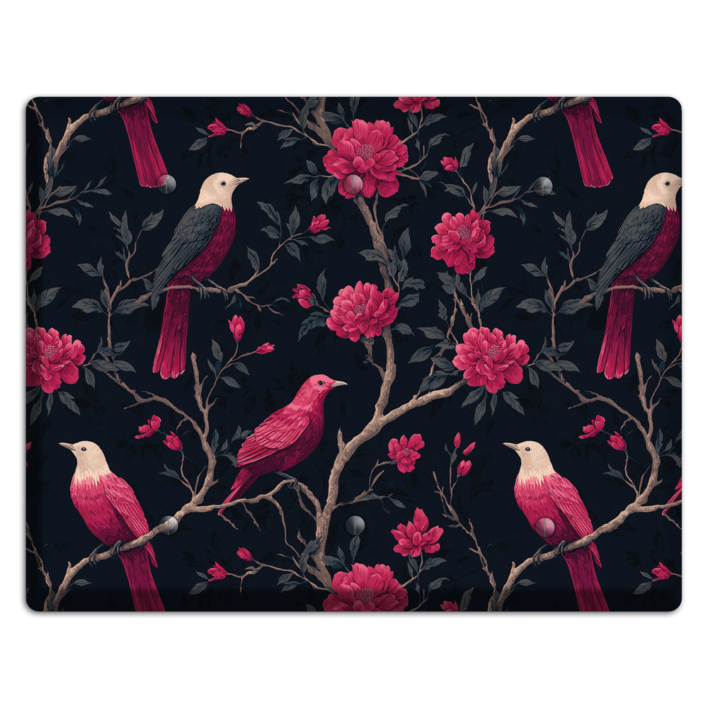 Crimson Perch 3 Blank Wallplate