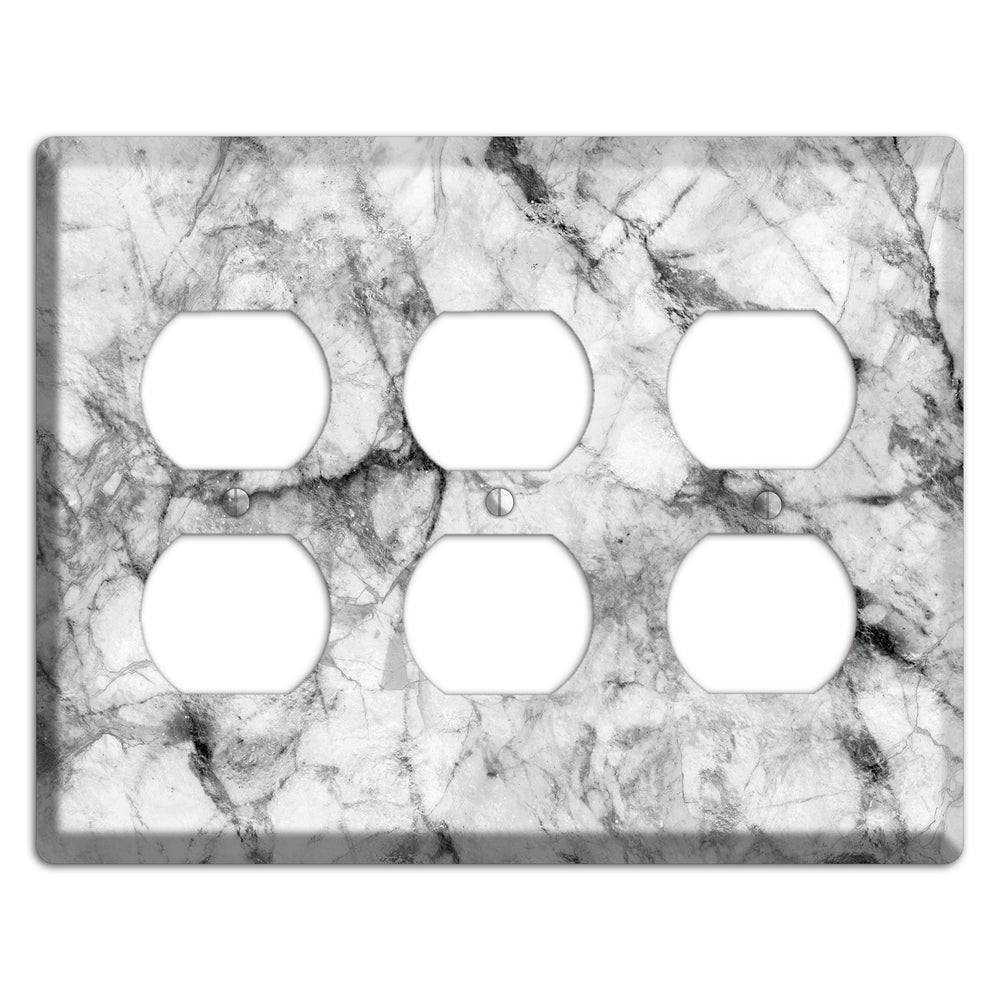 Alto Marble 3 Duplex Wallplate