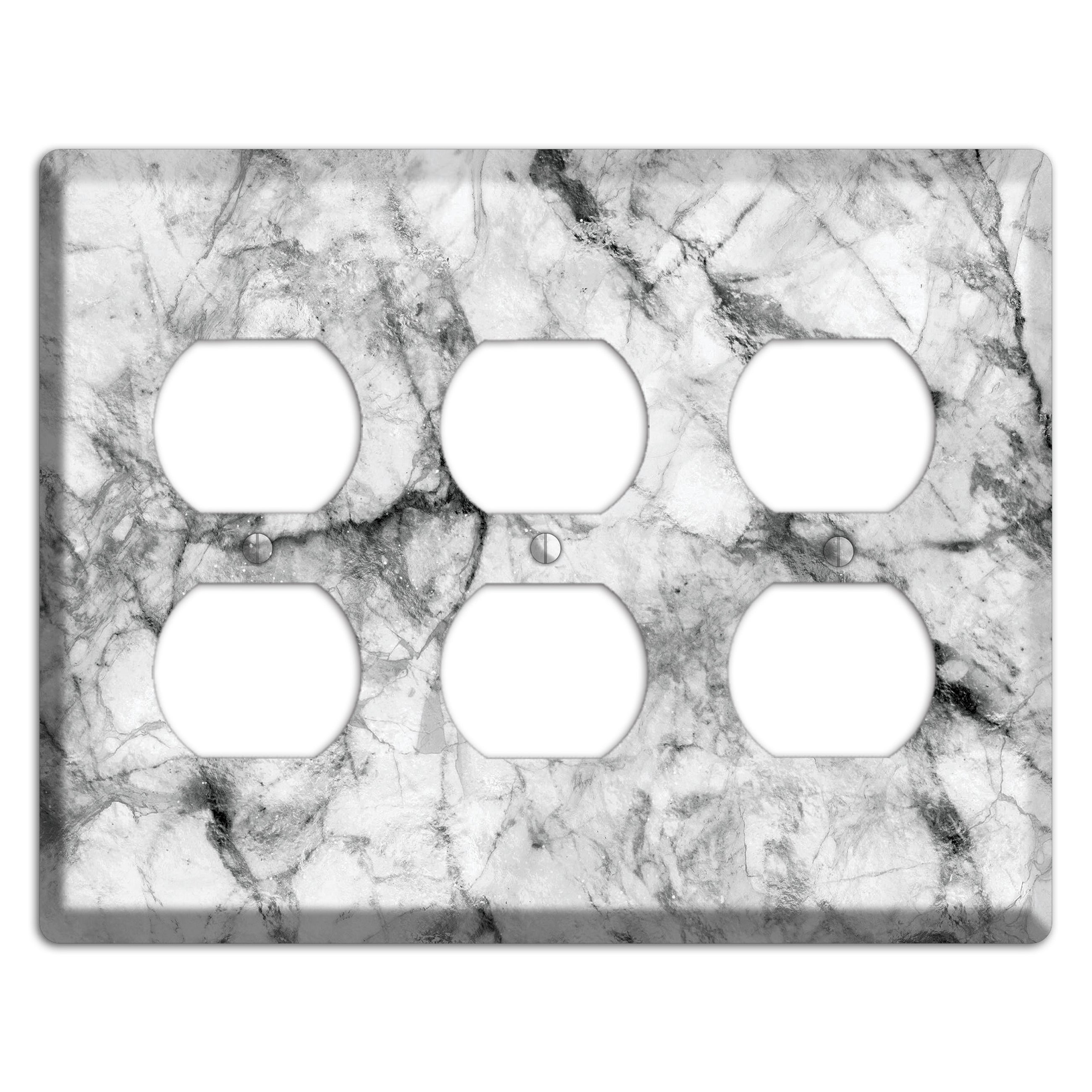 Alto Marble 3 Duplex Wallplate