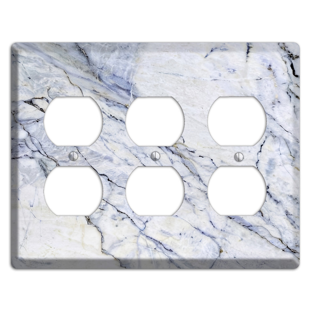 Geyser Marble 3 Duplex Wallplate