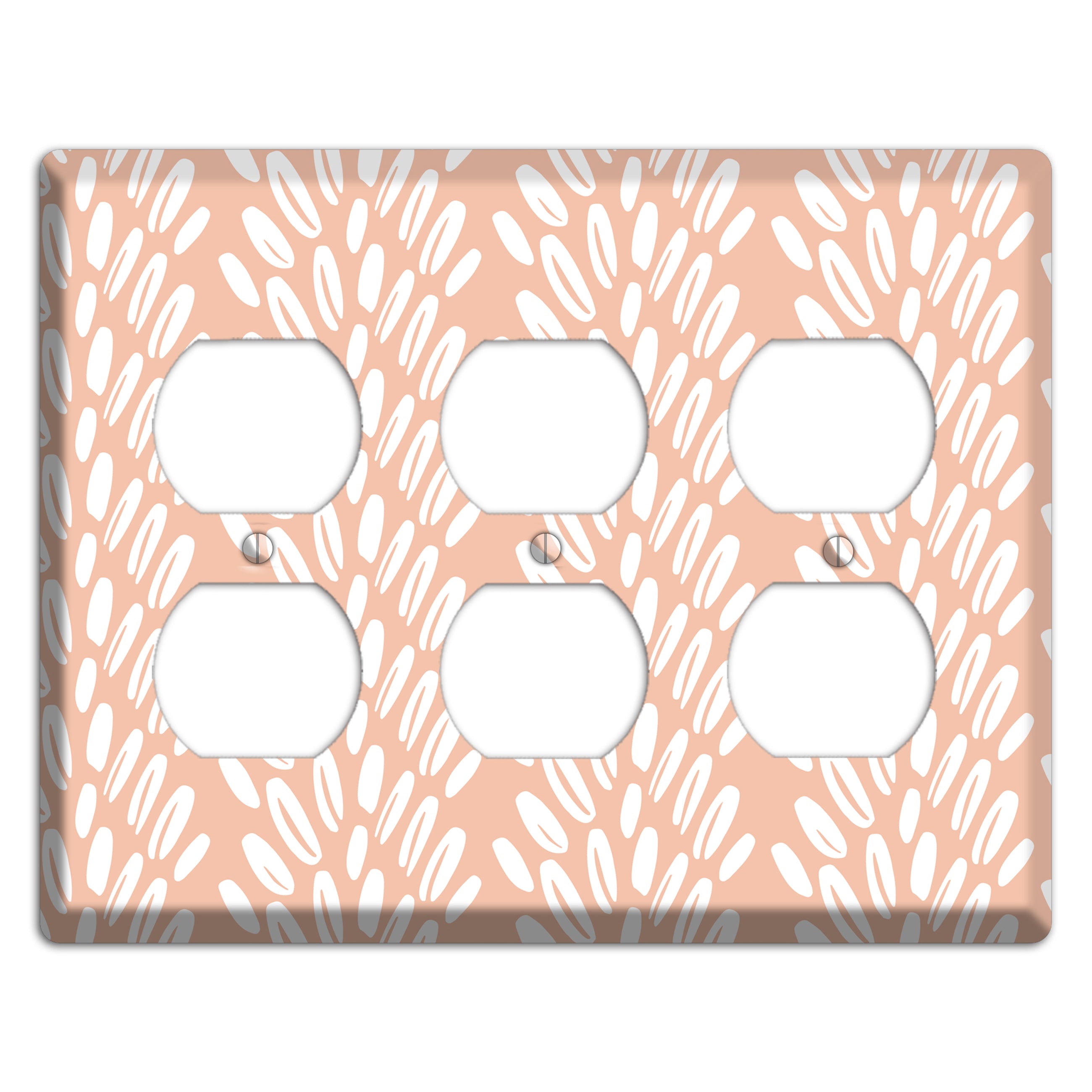 Harvest Plume Rise 3 Duplex Wallplate