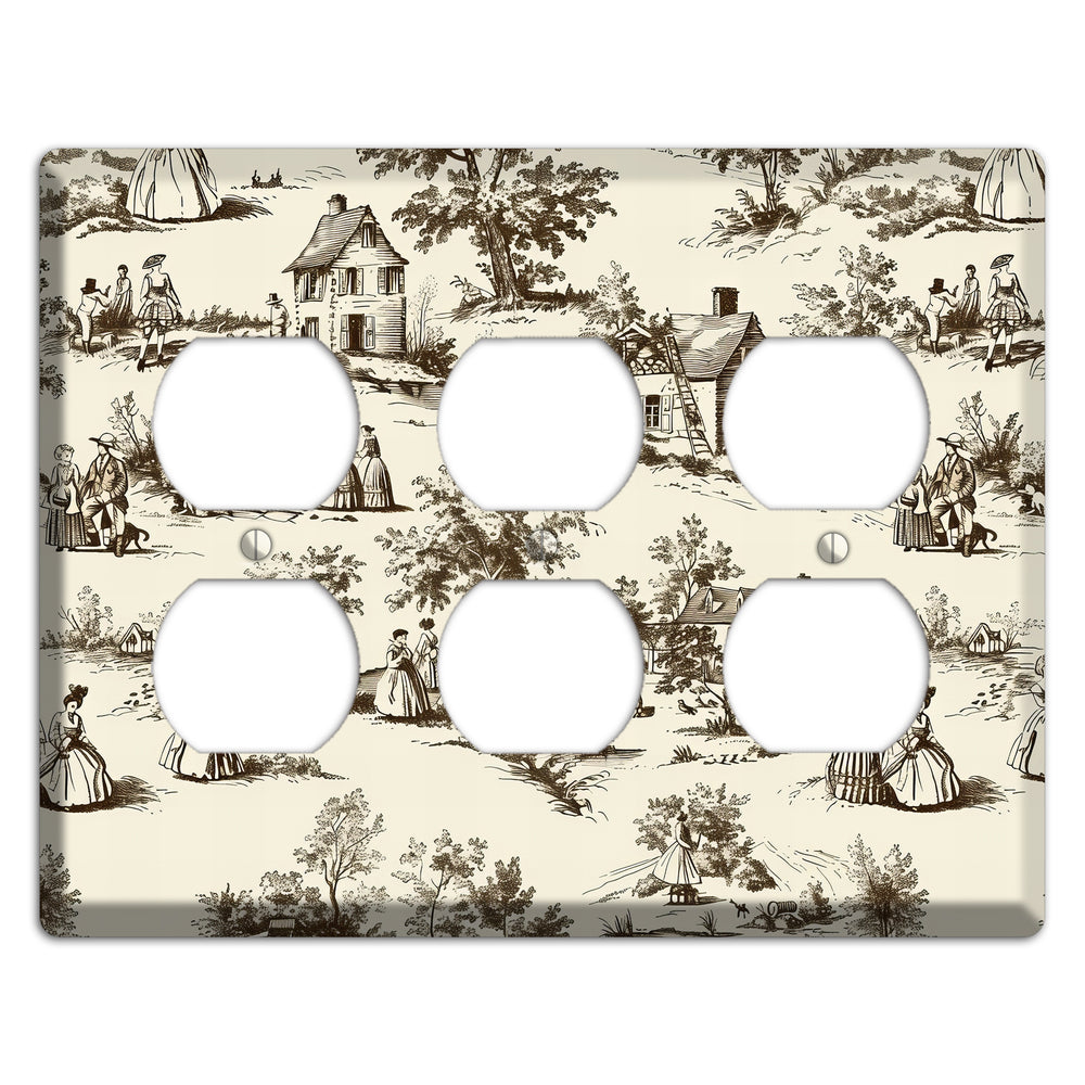 Country Promenade 3 Duplex Wallplate