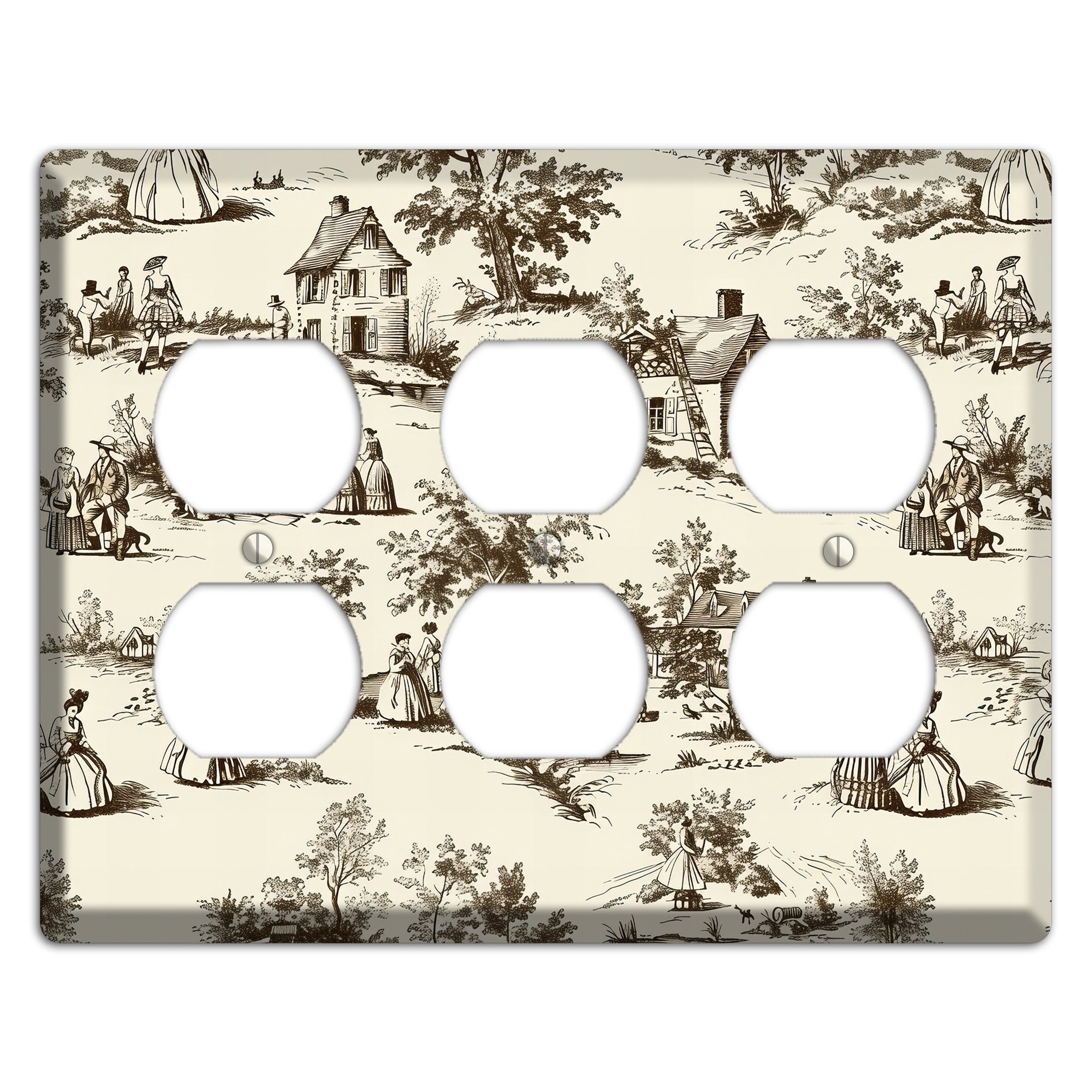 Country Promenade 3 Duplex Wallplate