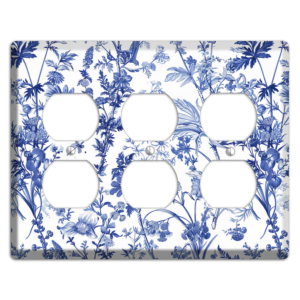 Wildflower Ink Study 3 Duplex Wallplate