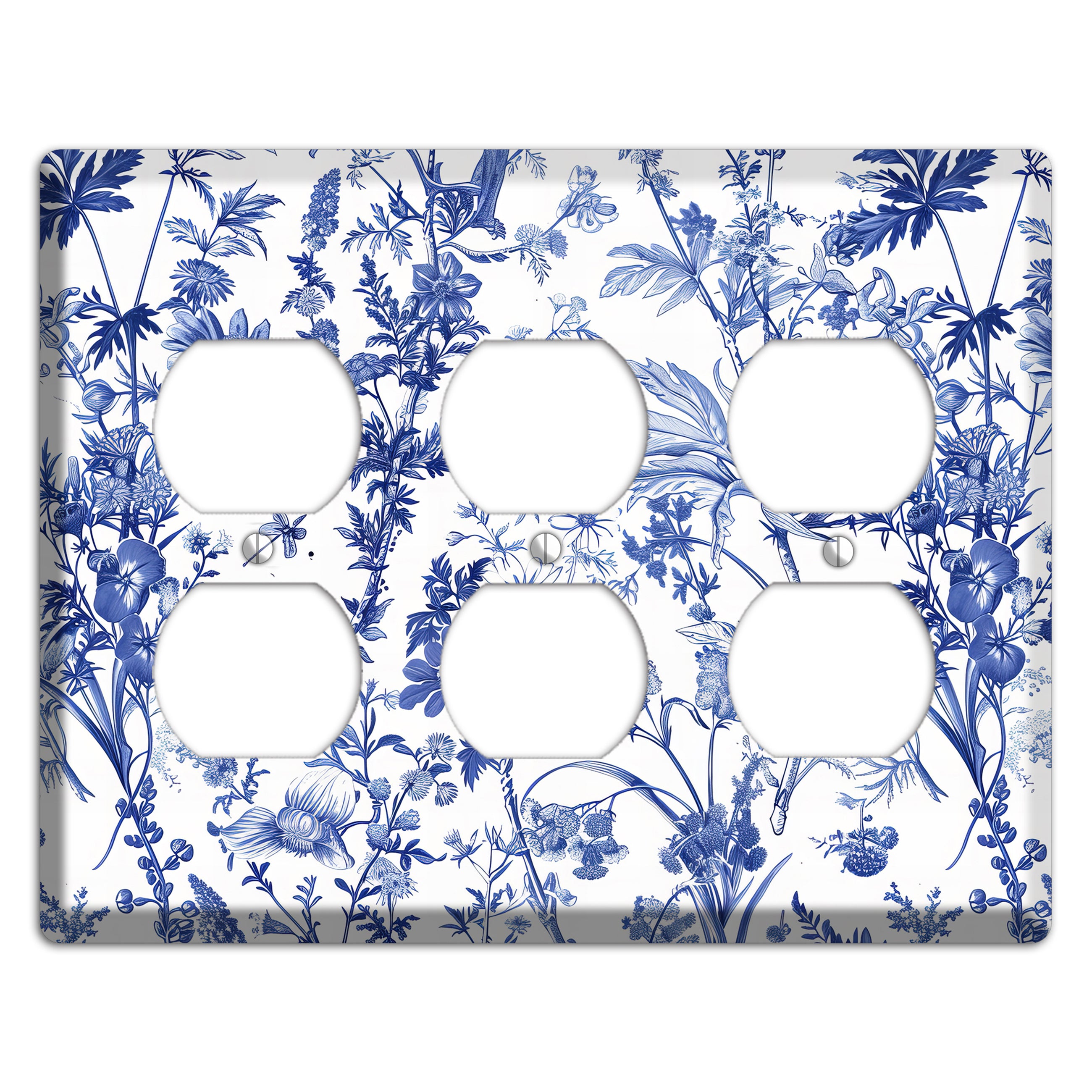 Wildflower Ink Study 3 Duplex Wallplate