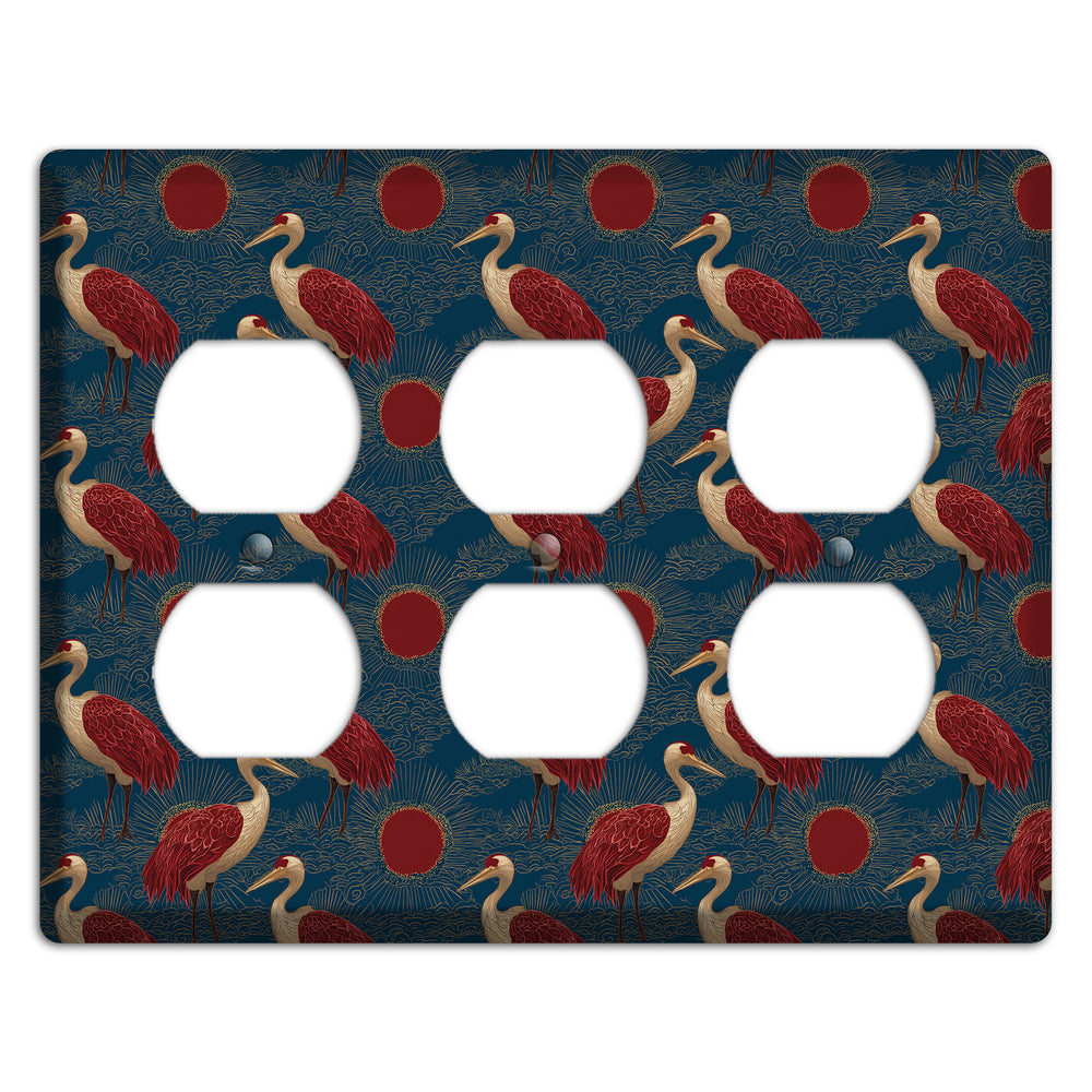 Indigo Sun Vigil 3 Duplex Wallplate