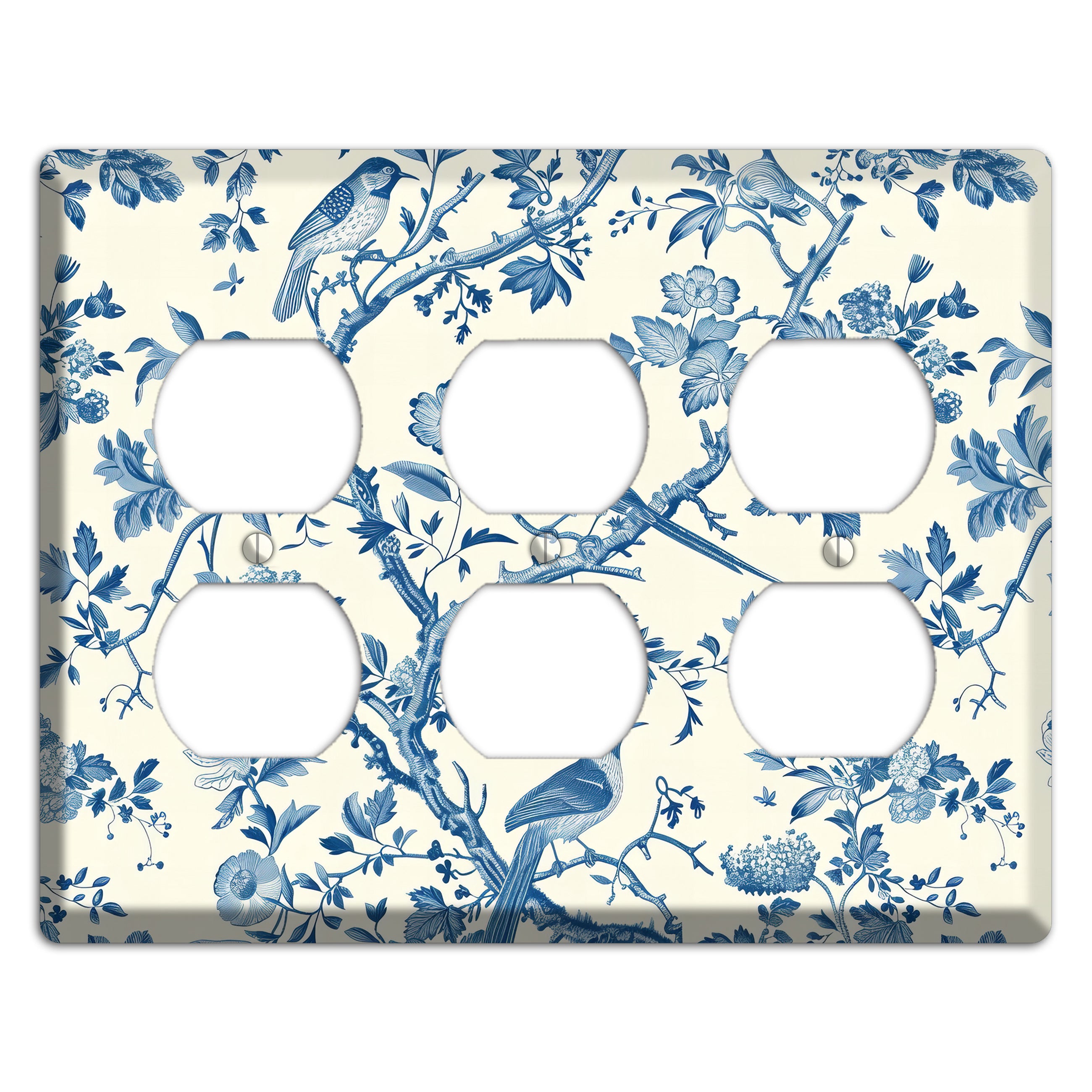Birdsong & Branch 3 Duplex Wallplate