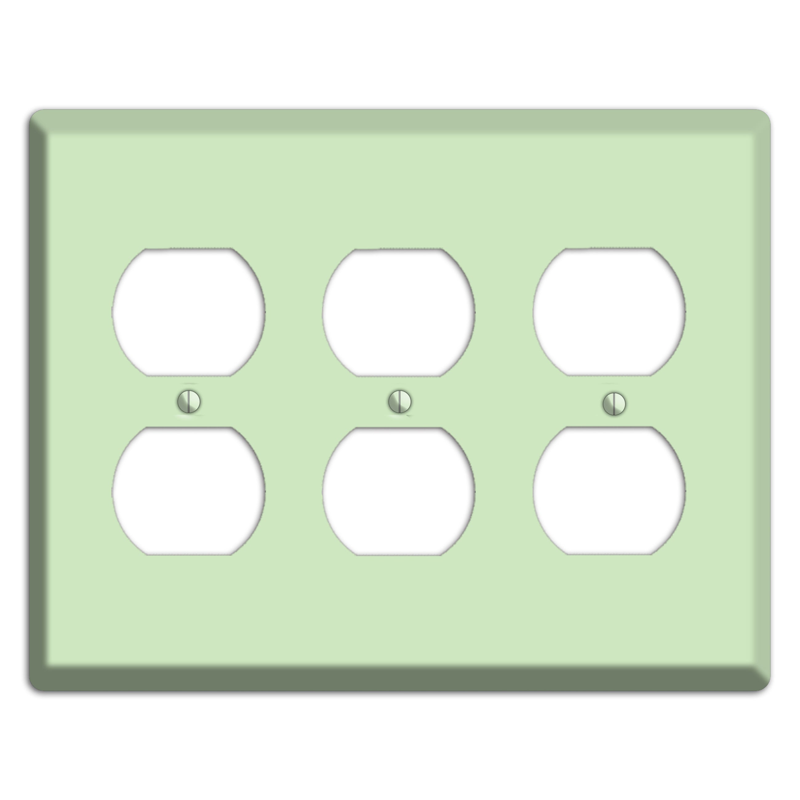 Baxter Mint 3 Duplex Wallplate