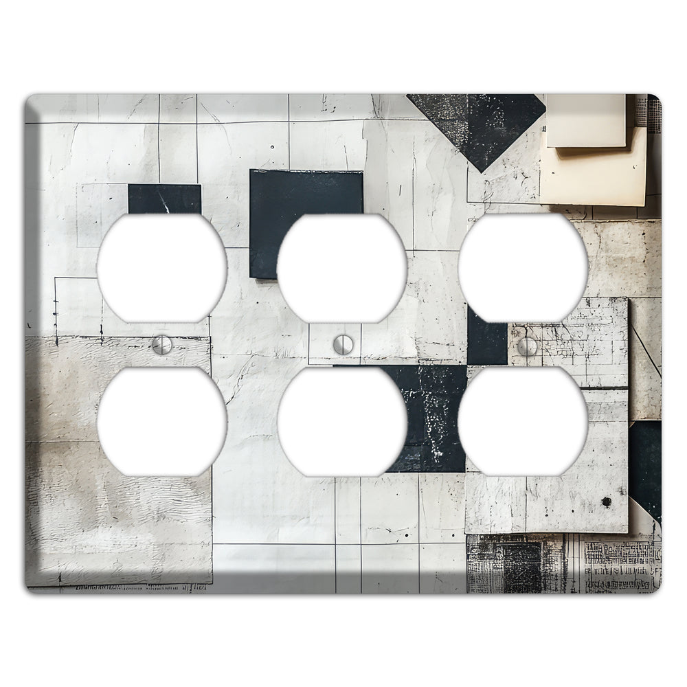 Ledger & Silence 3 Duplex Wallplate