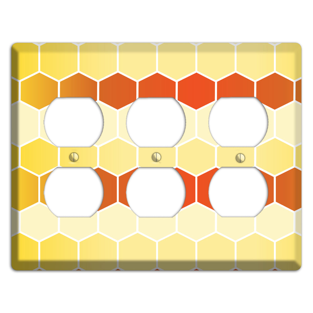 Amber Cell Drift 3 Duplex Wallplate