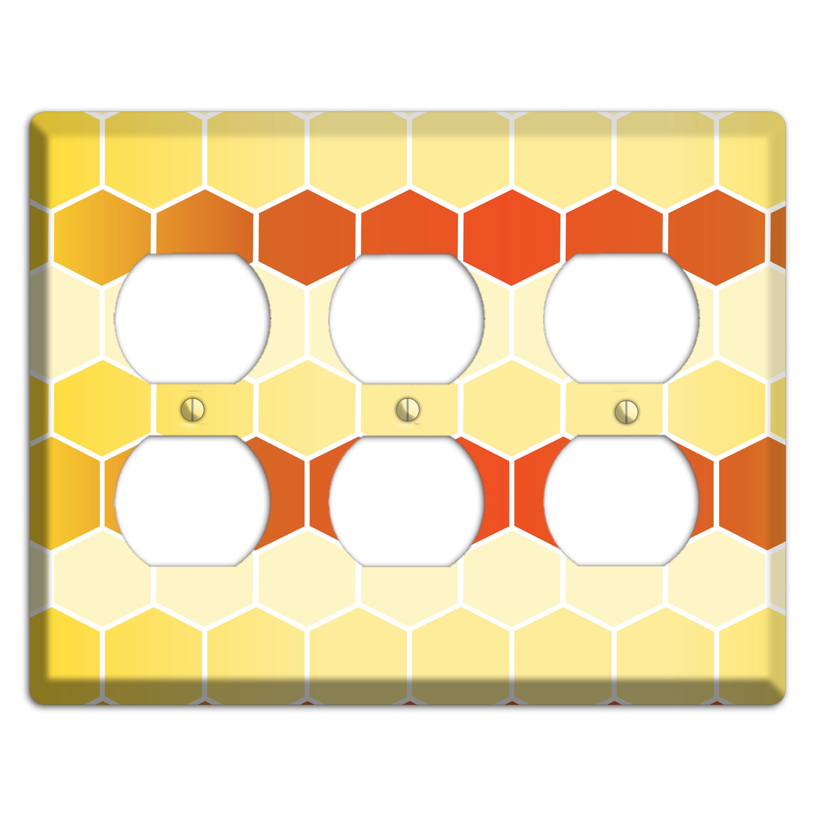 Amber Cell Drift 3 Duplex Wallplate