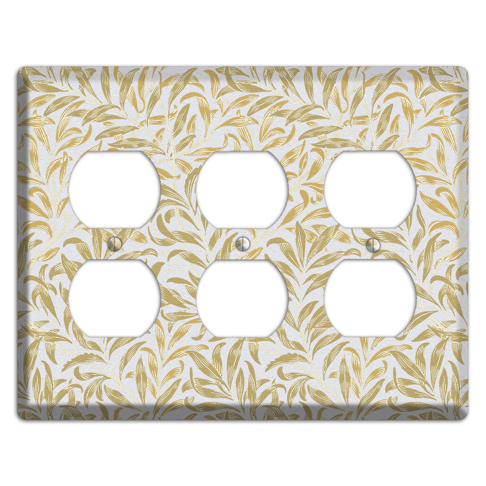 Gilded Meadow 3 Duplex Wallplate