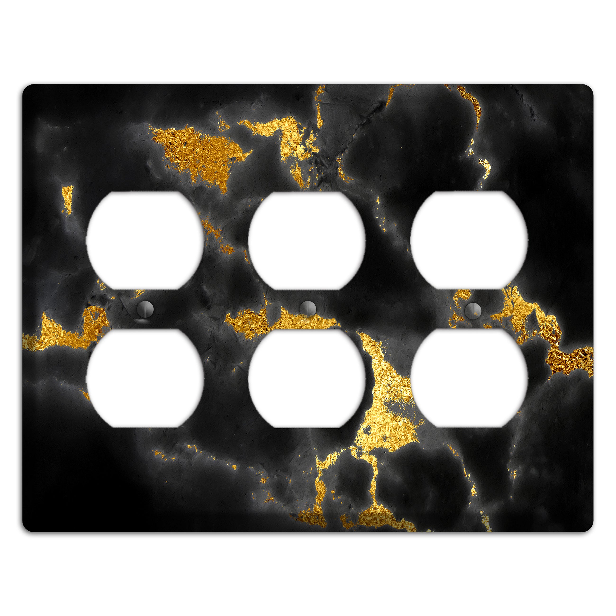 Equator Marble 3 Duplex Wallplate