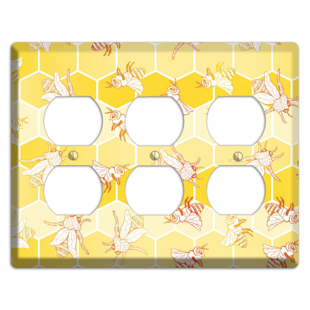 Hive & Flutter 3 Duplex Wallplate