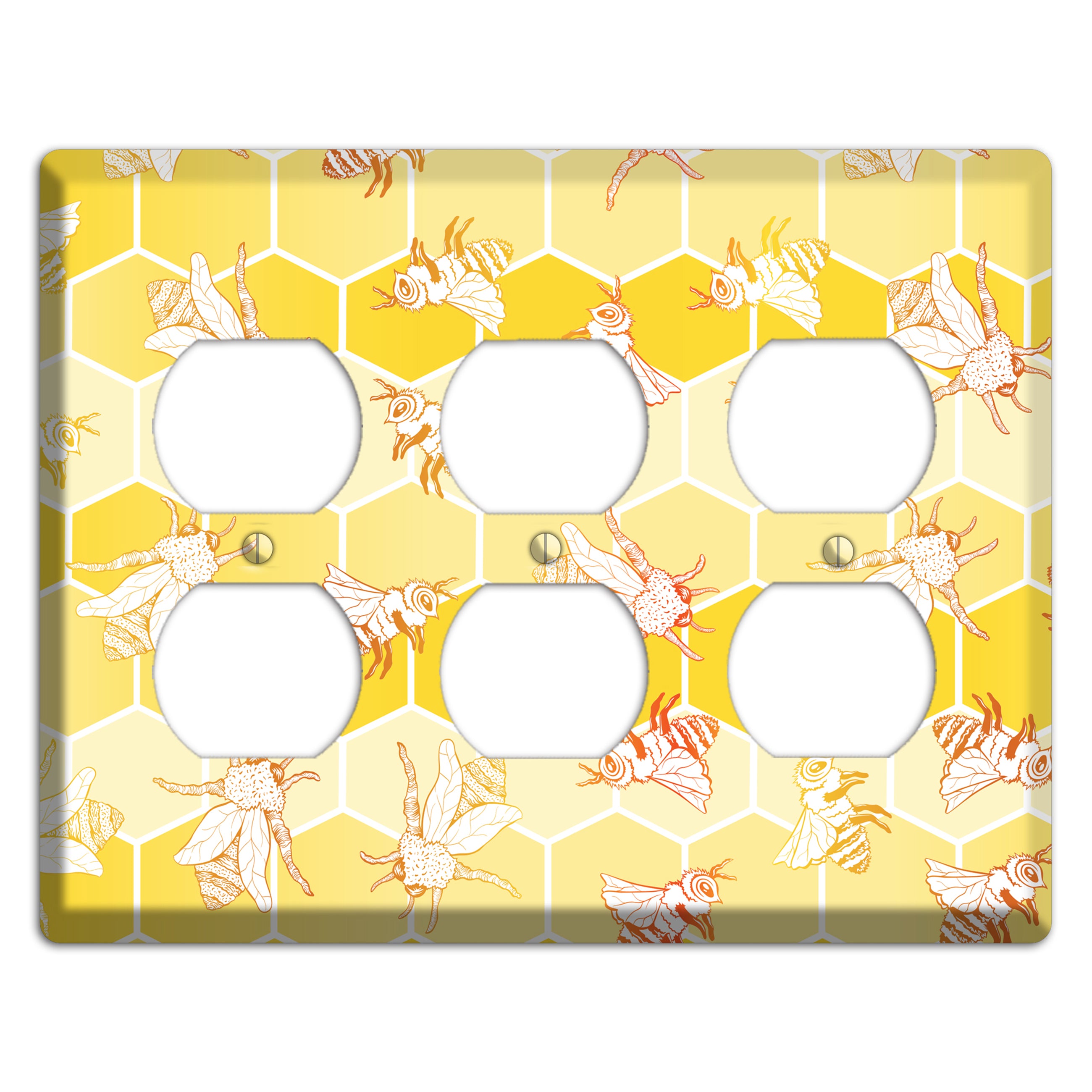 Hive & Flutter 3 Duplex Wallplate