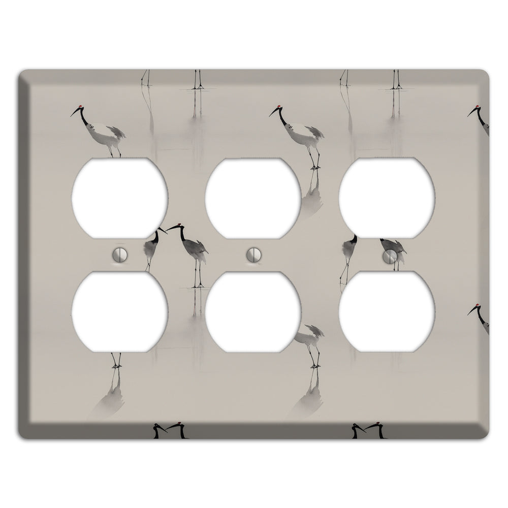 Mist & Mirror Vigil 3 Duplex Wallplate