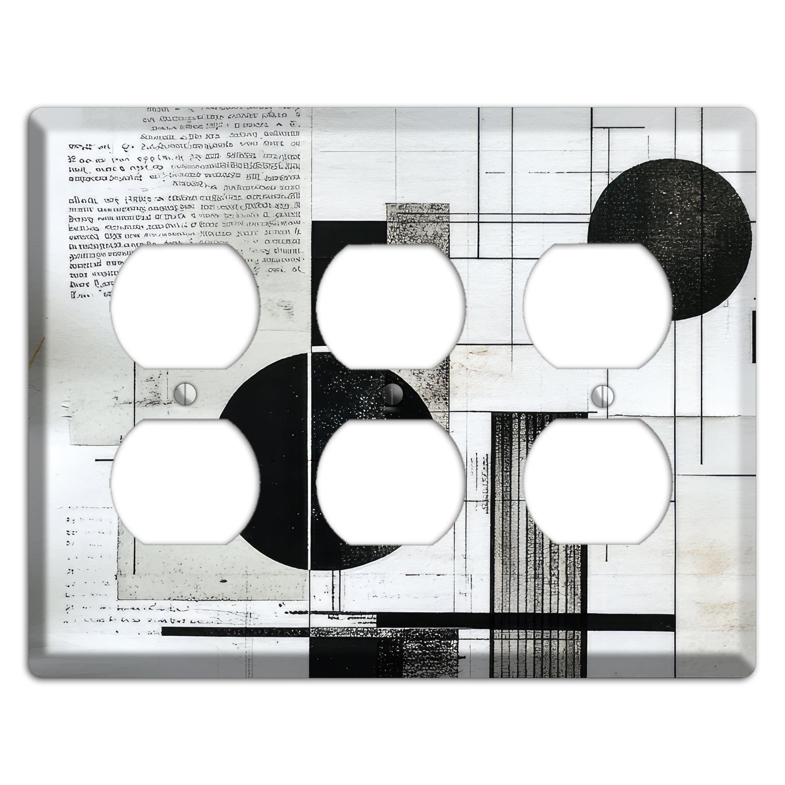Cartographer's Dream 3 Duplex Wallplate