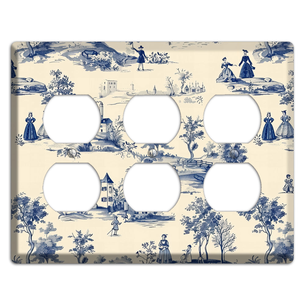 Pastoral Letter 3 Duplex Wallplate