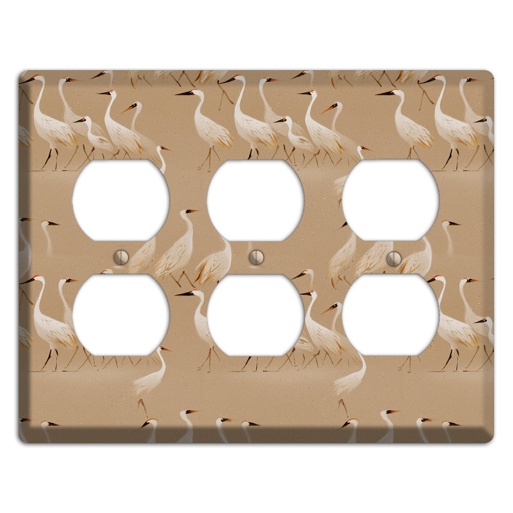 Sandy Shore Gathering 3 Duplex Wallplate