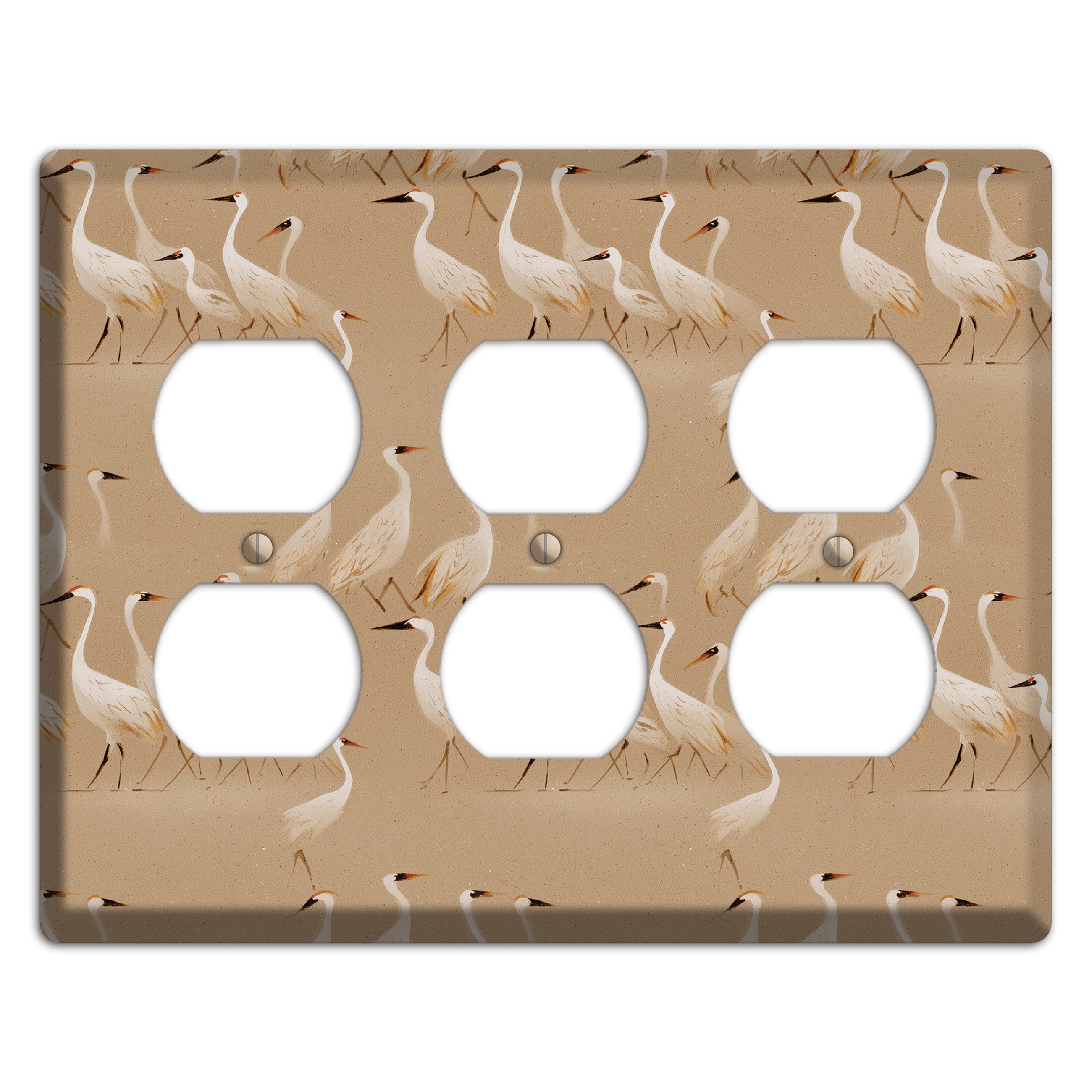 Sandy Shore Gathering 3 Duplex Wallplate
