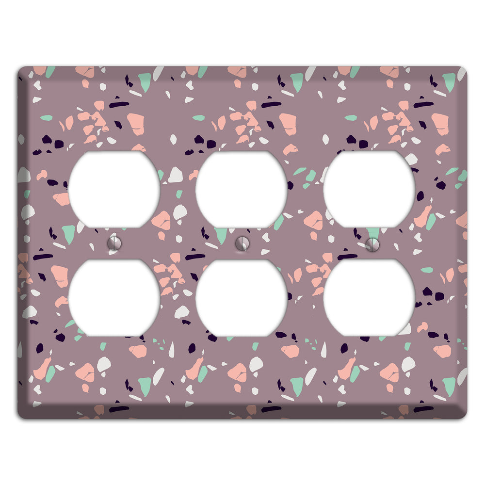 Orchid Dust 3 Duplex Wallplate