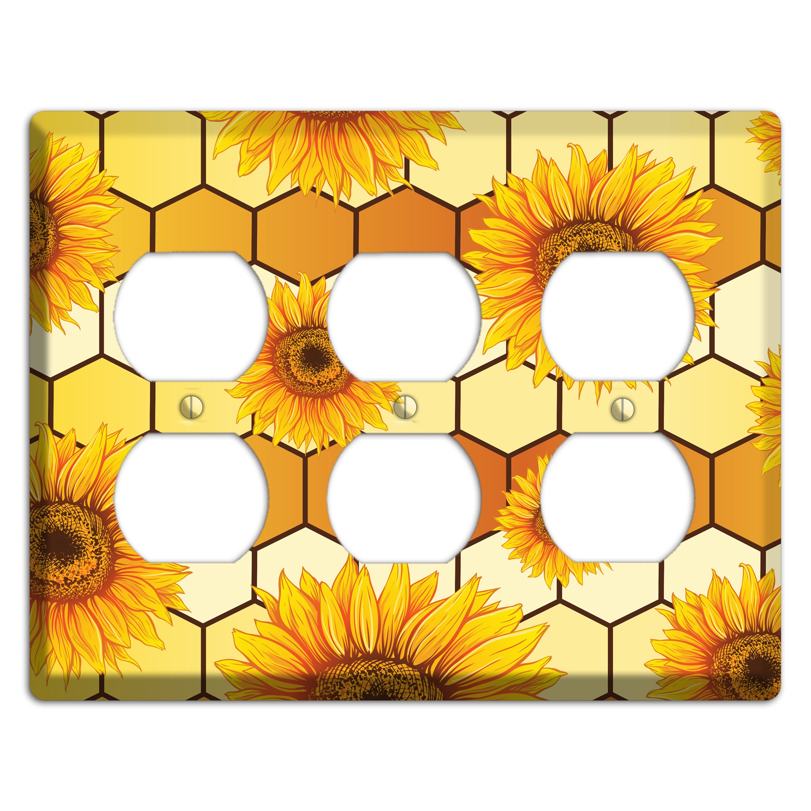 Honeycomb Solstice 3 Duplex Wallplate