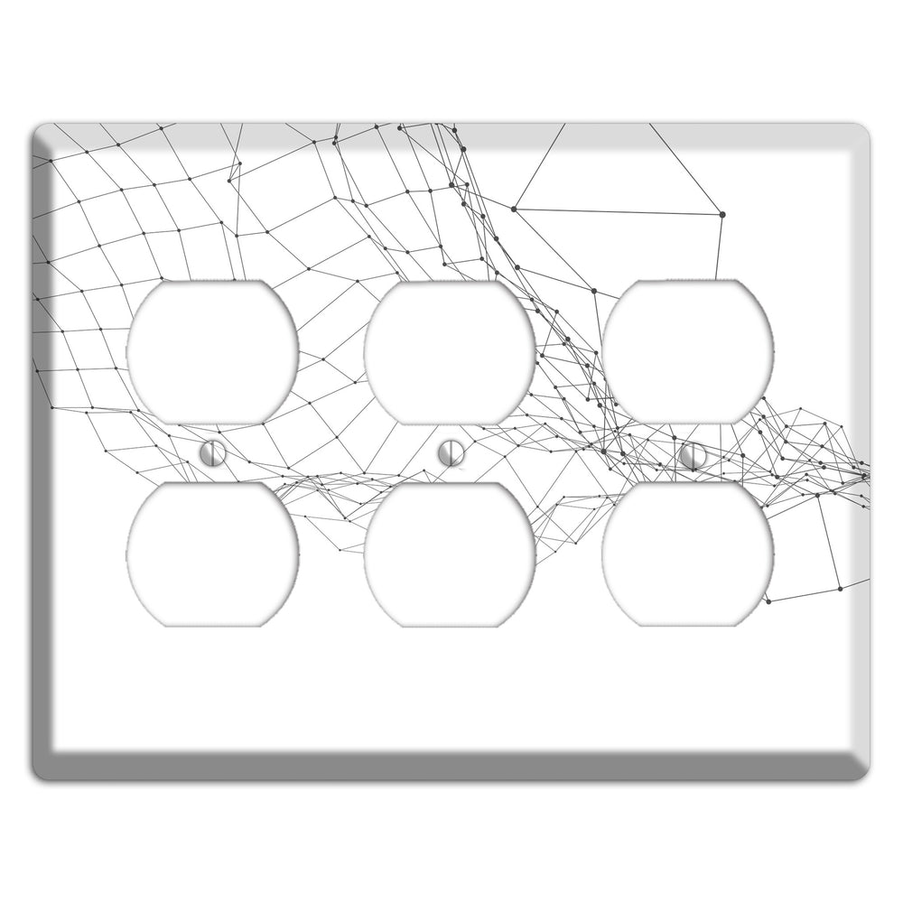 Collapse Into Signal 3 Duplex Wallplate