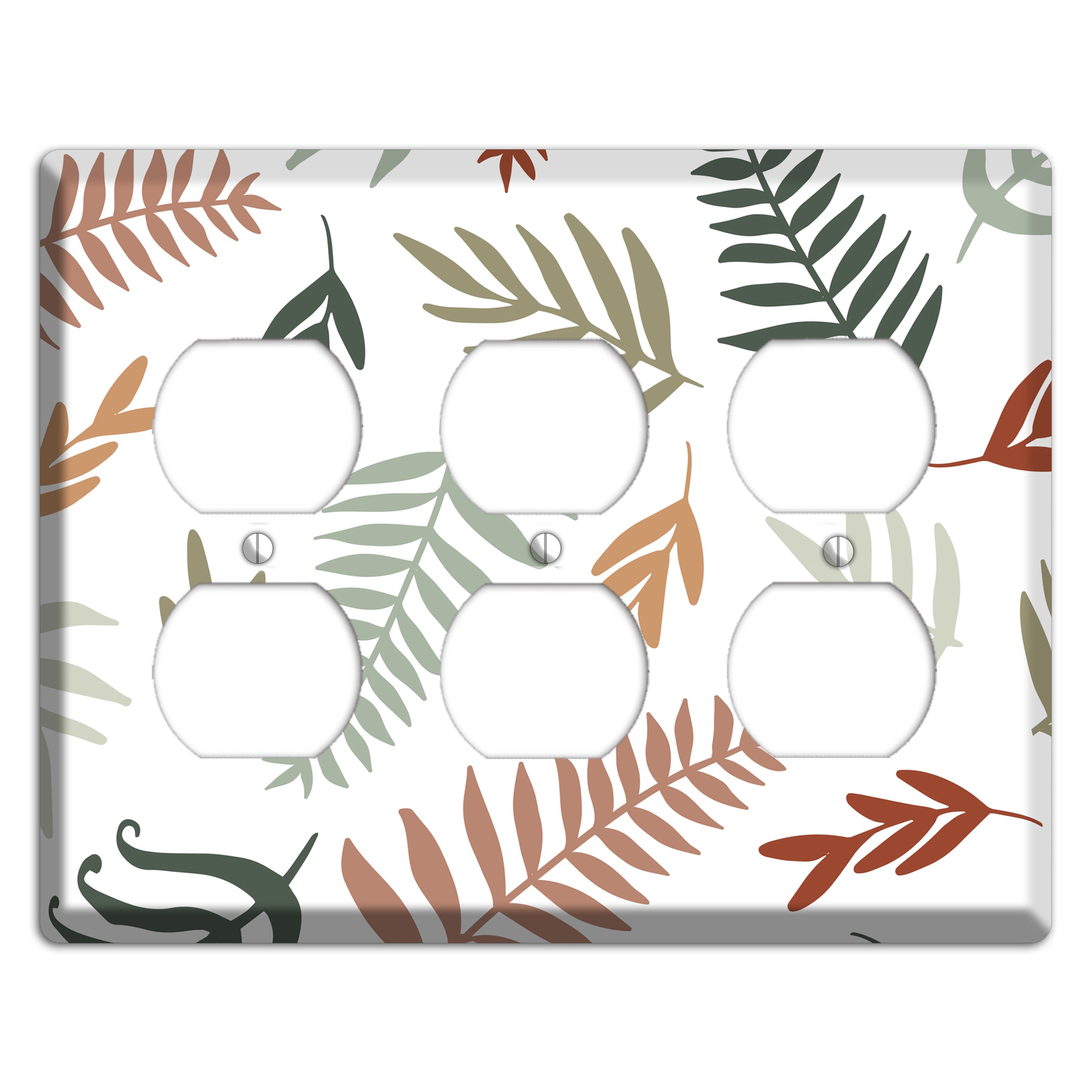 Foliage Adrift 3 Duplex Wallplate