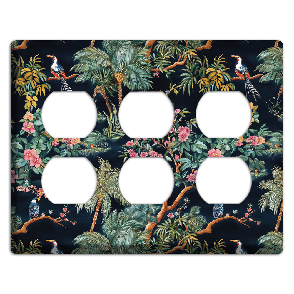 Jungle Nocturne 3 Duplex Wallplate