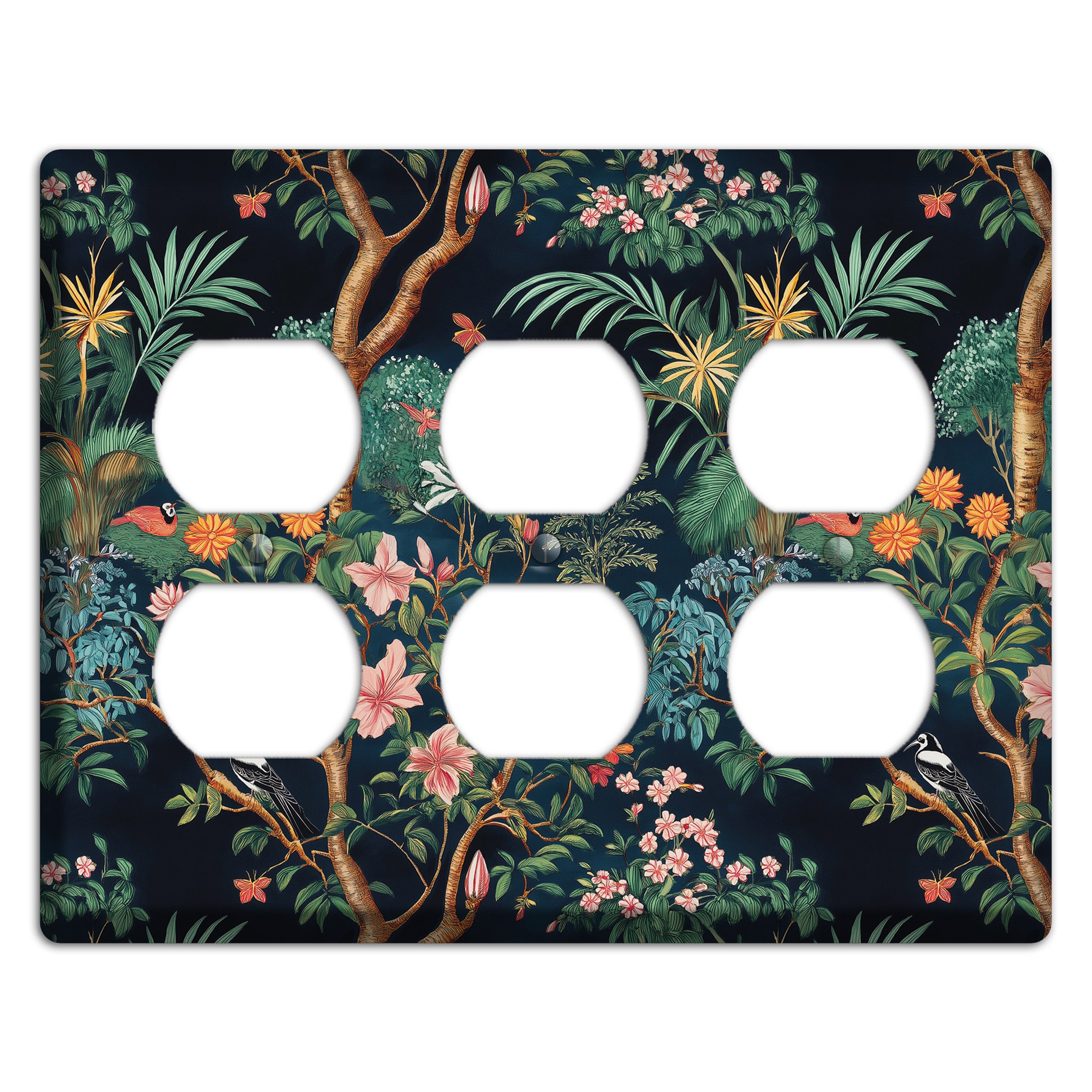 Jungle Nocturne 3 Duplex Wallplate