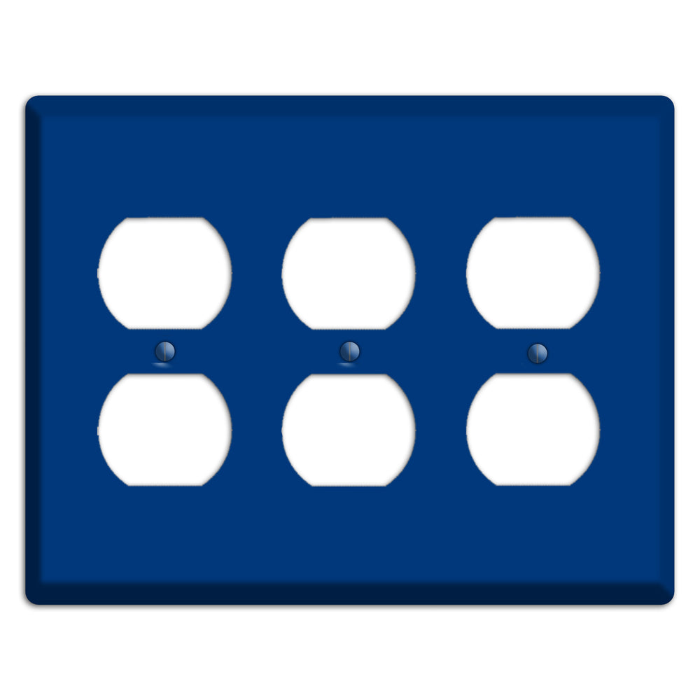 Baxter Simply Blue 3 Duplex Wallplate