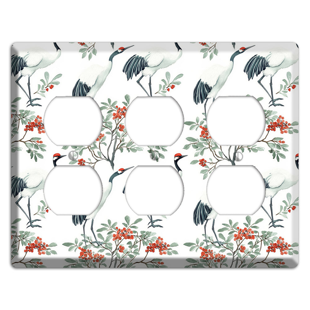 Scarlet Crown Reverie 3 Duplex Wallplate