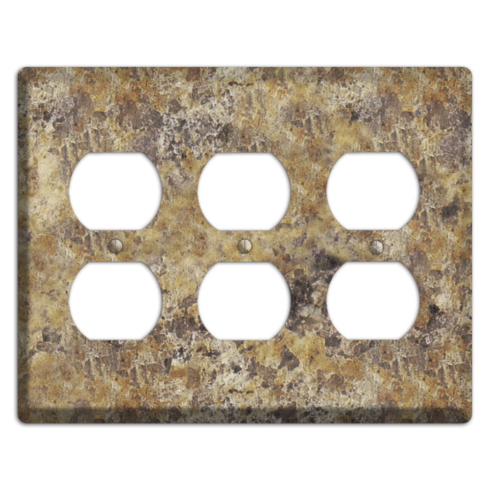 Venetian Gold Granite 3 Duplex Wallplate