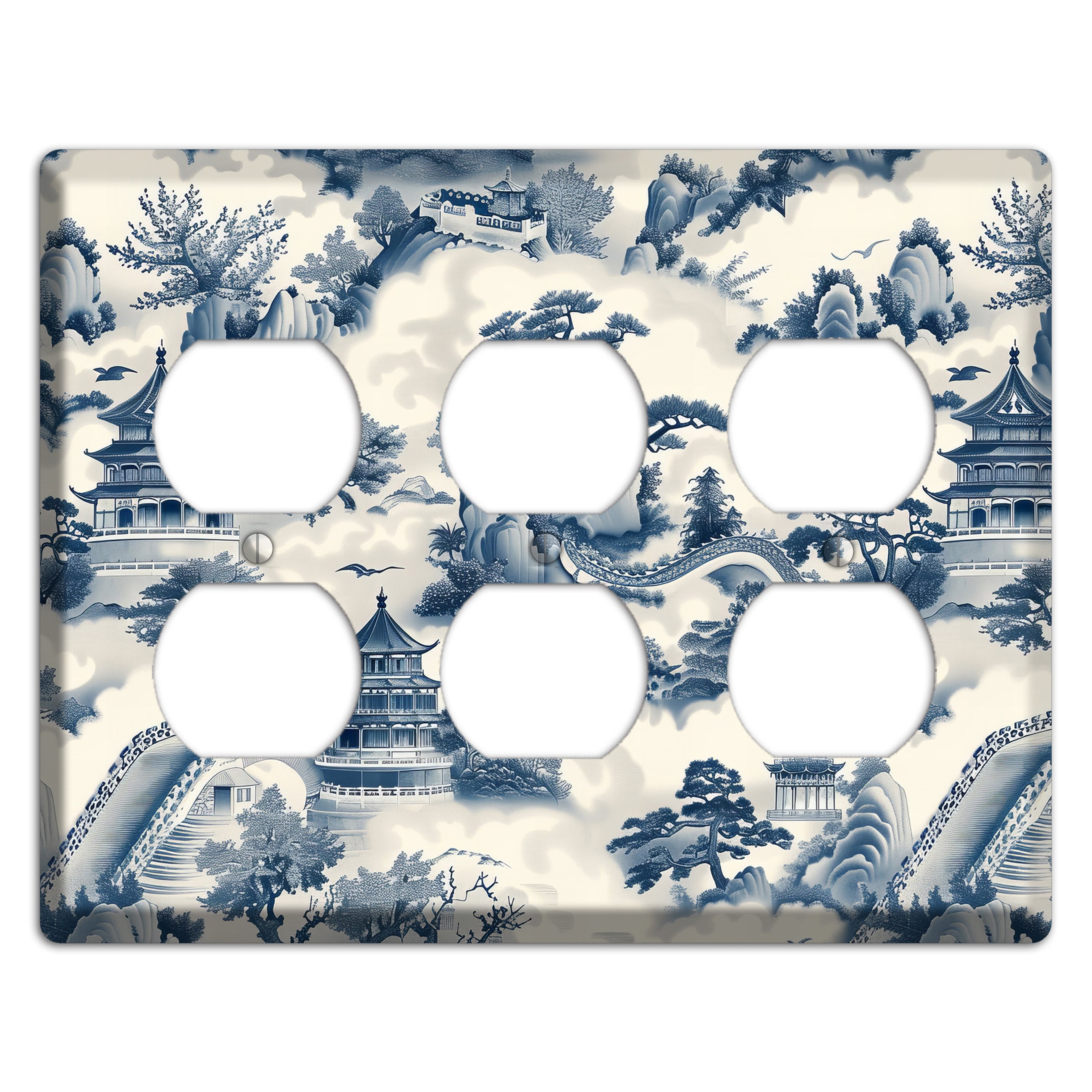 Imperial Mist 3 Duplex Wallplate