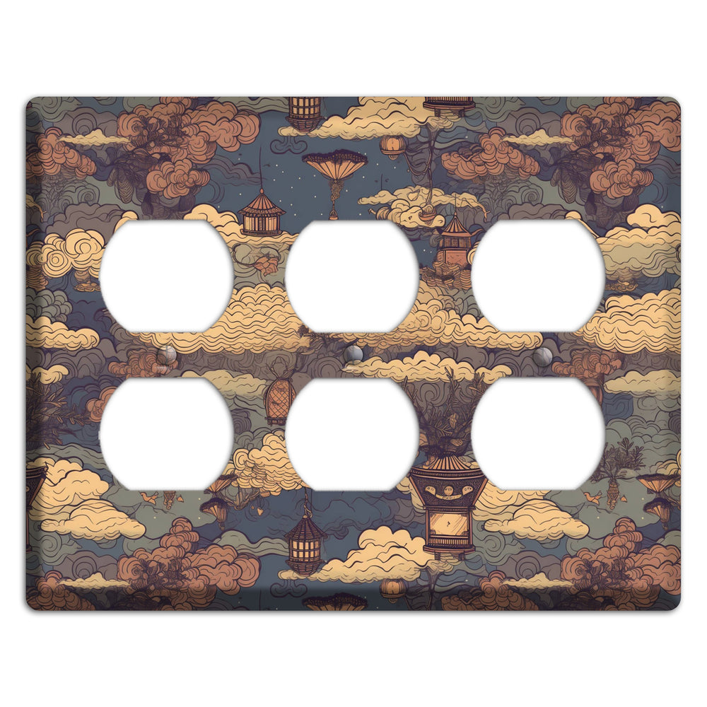 Lantern Sky Realm 3 Duplex Wallplate