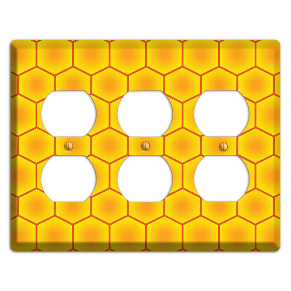Golden Vault Cells 3 Duplex Wallplate
