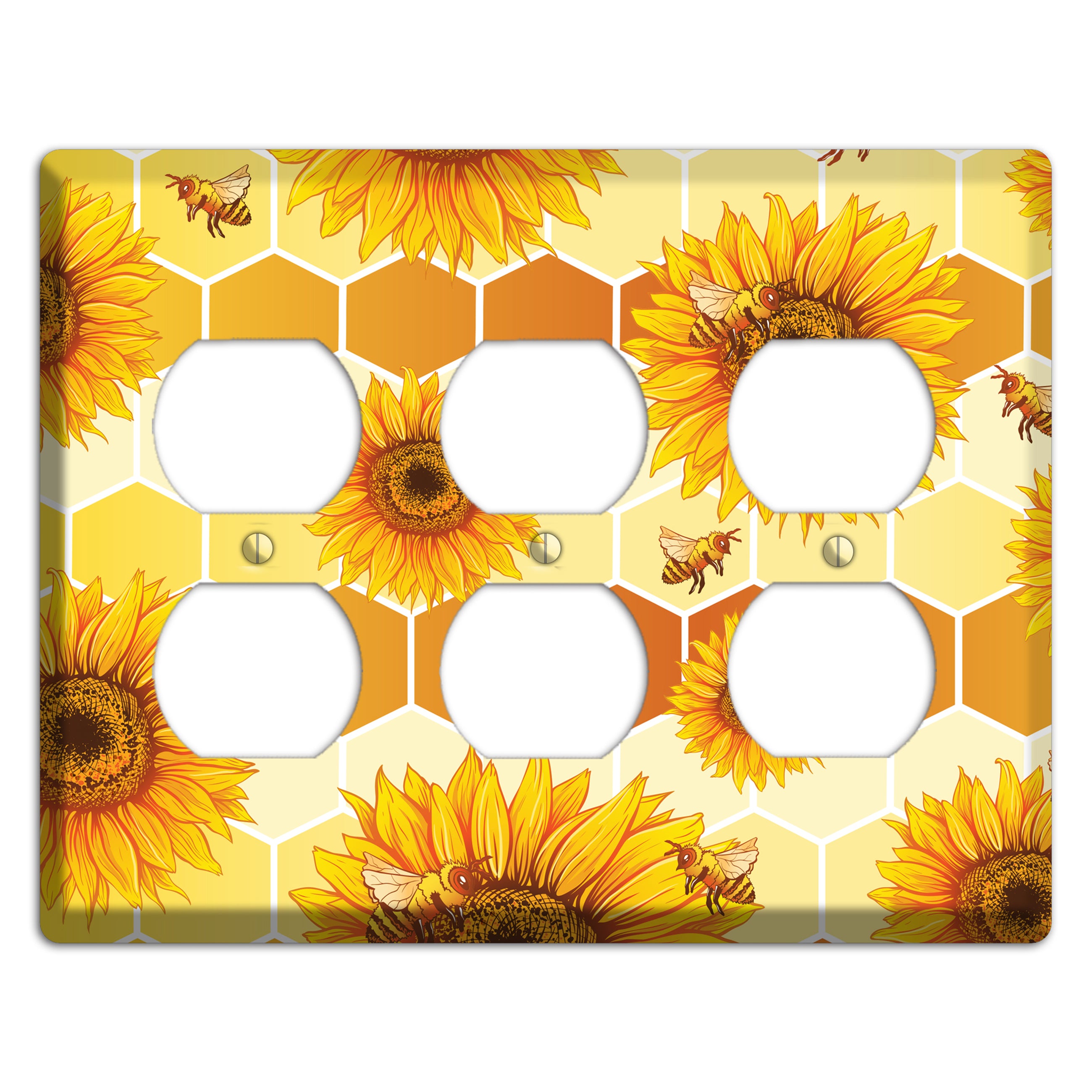 Honeycomb Solstice 3 Duplex Wallplate