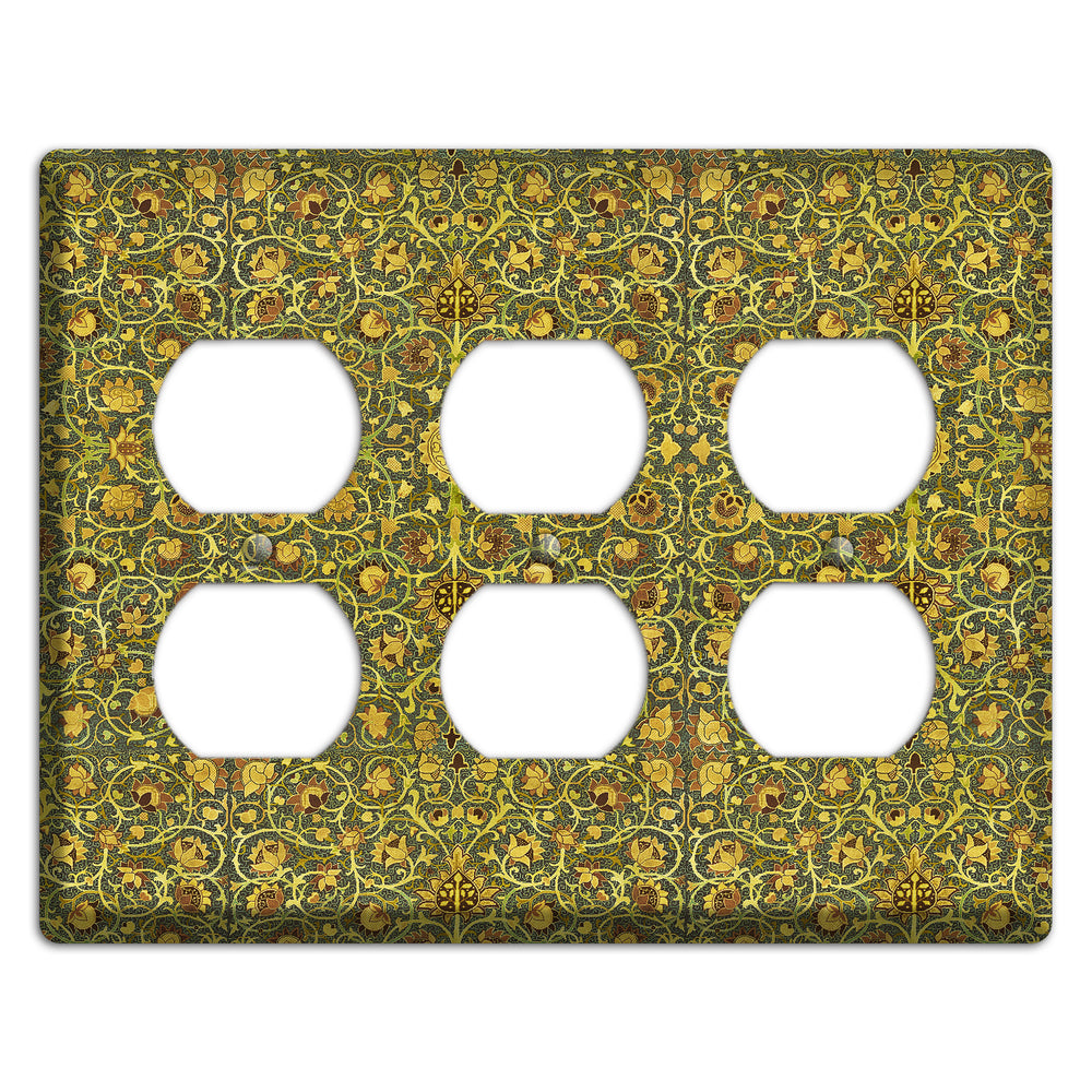 Heirloom Vinework 3 Duplex Wallplate