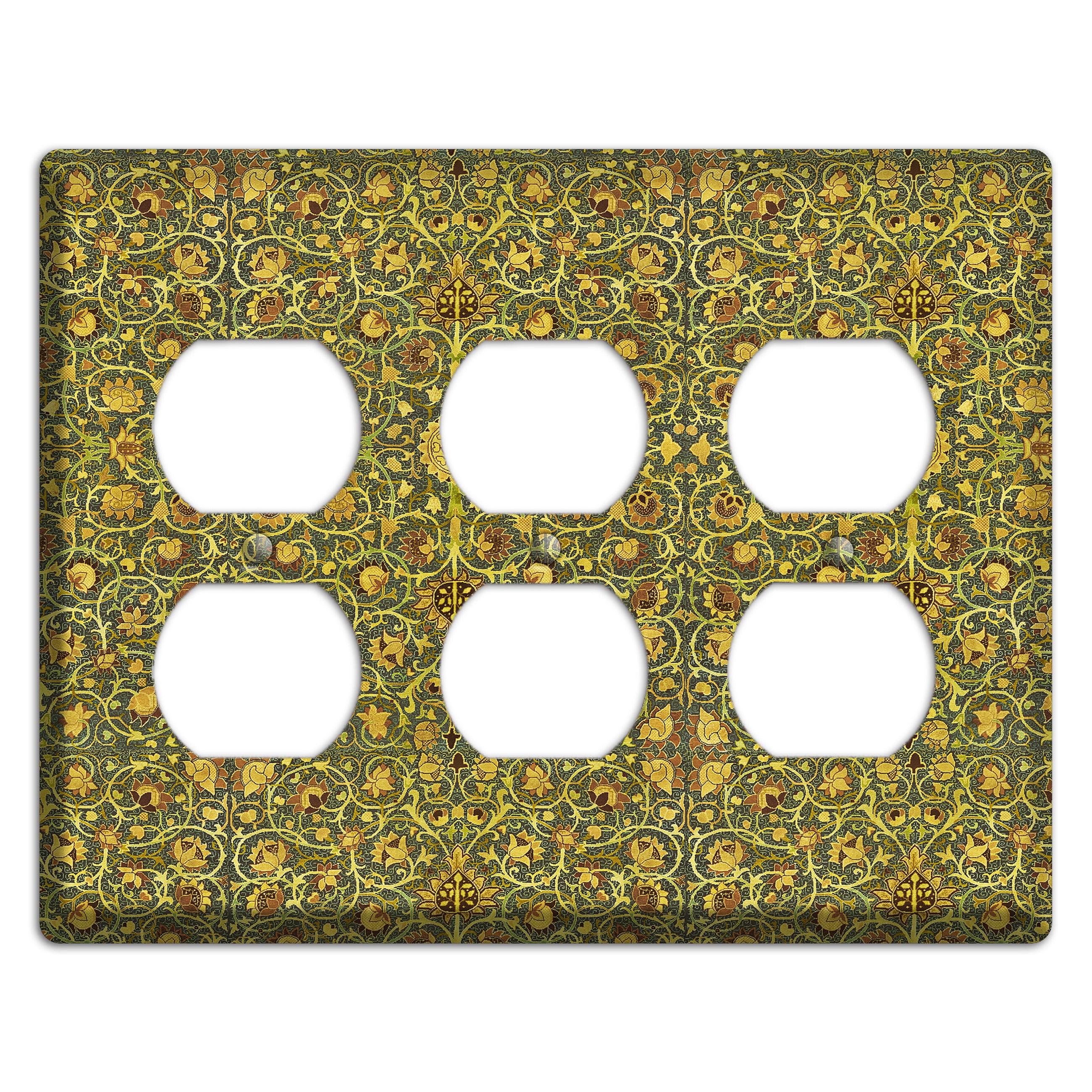 Heirloom Vinework 3 Duplex Wallplate