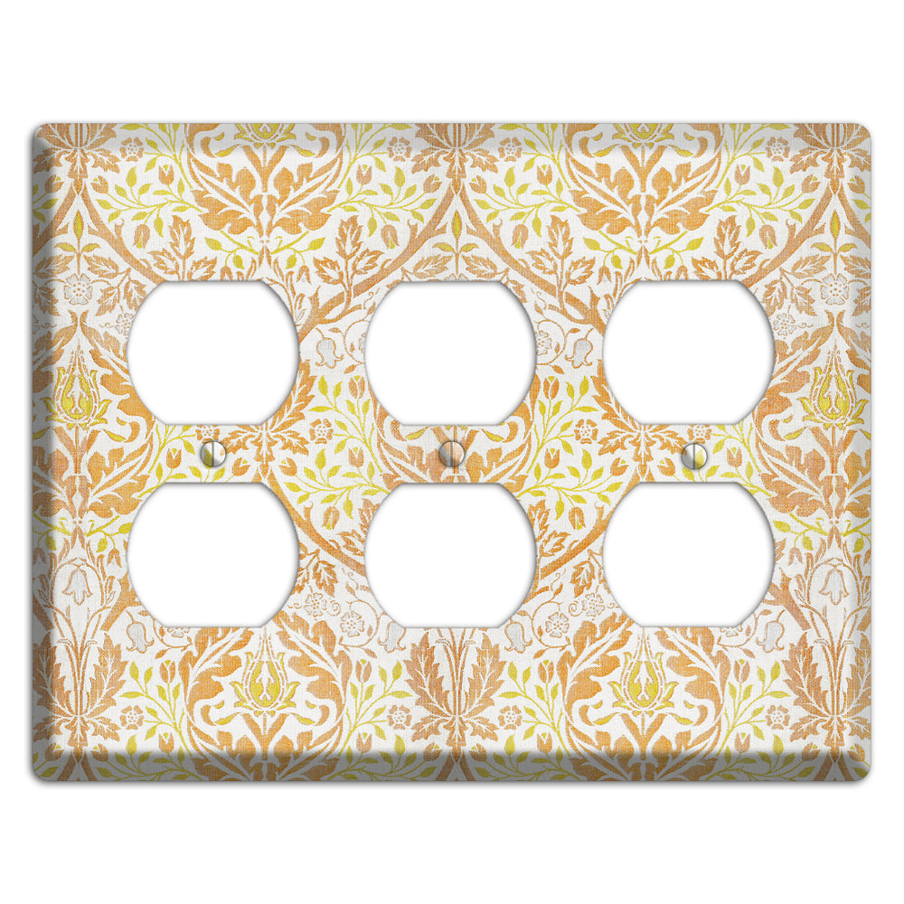 Citrus Tapestry 3 Duplex Wallplate