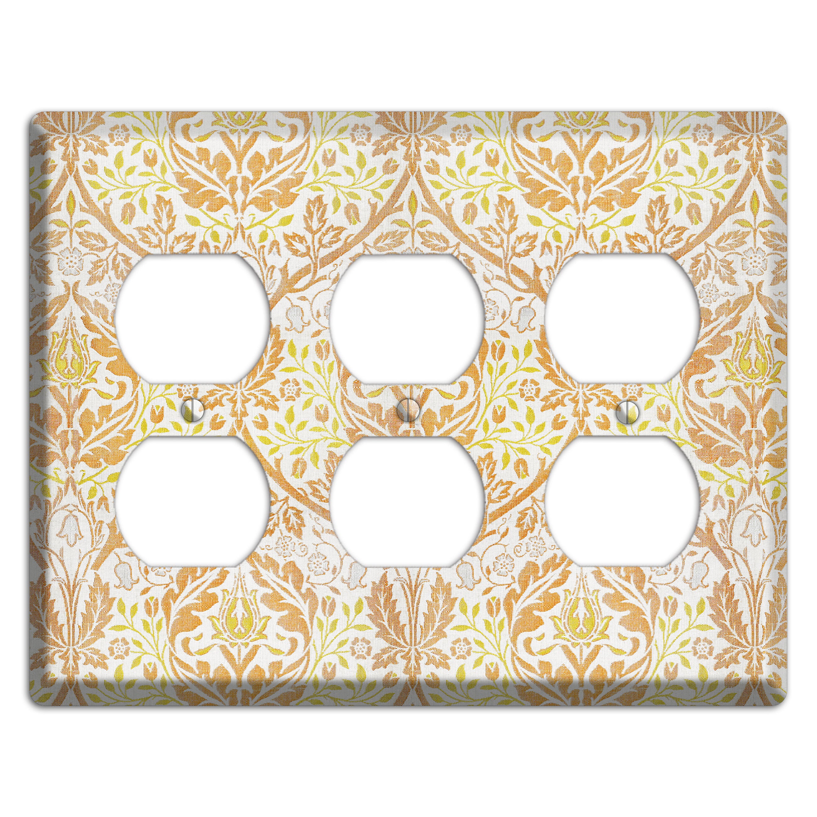 Citrus Tapestry 3 Duplex Wallplate