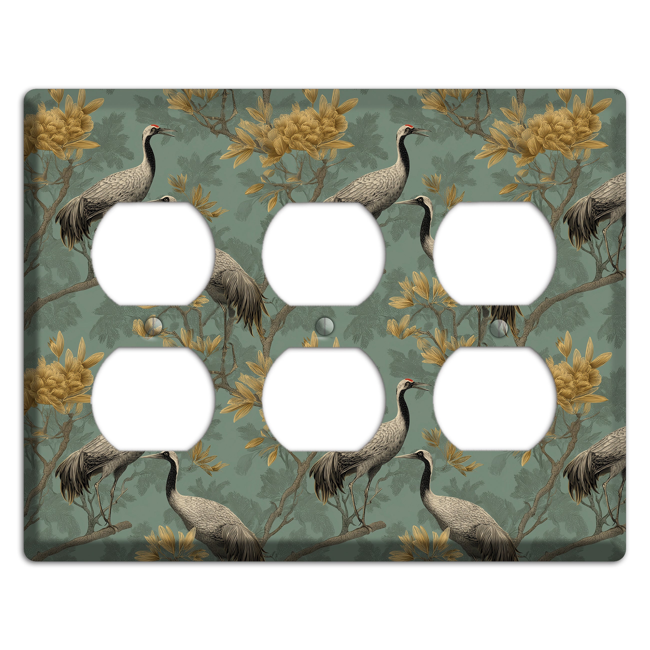 Sage Garden Vigil 3 Duplex Wallplate
