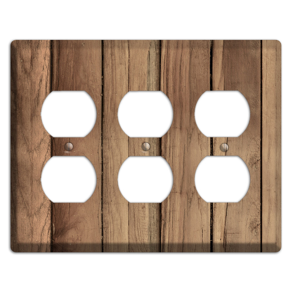 Saltwood Panels 3 Duplex Wallplate