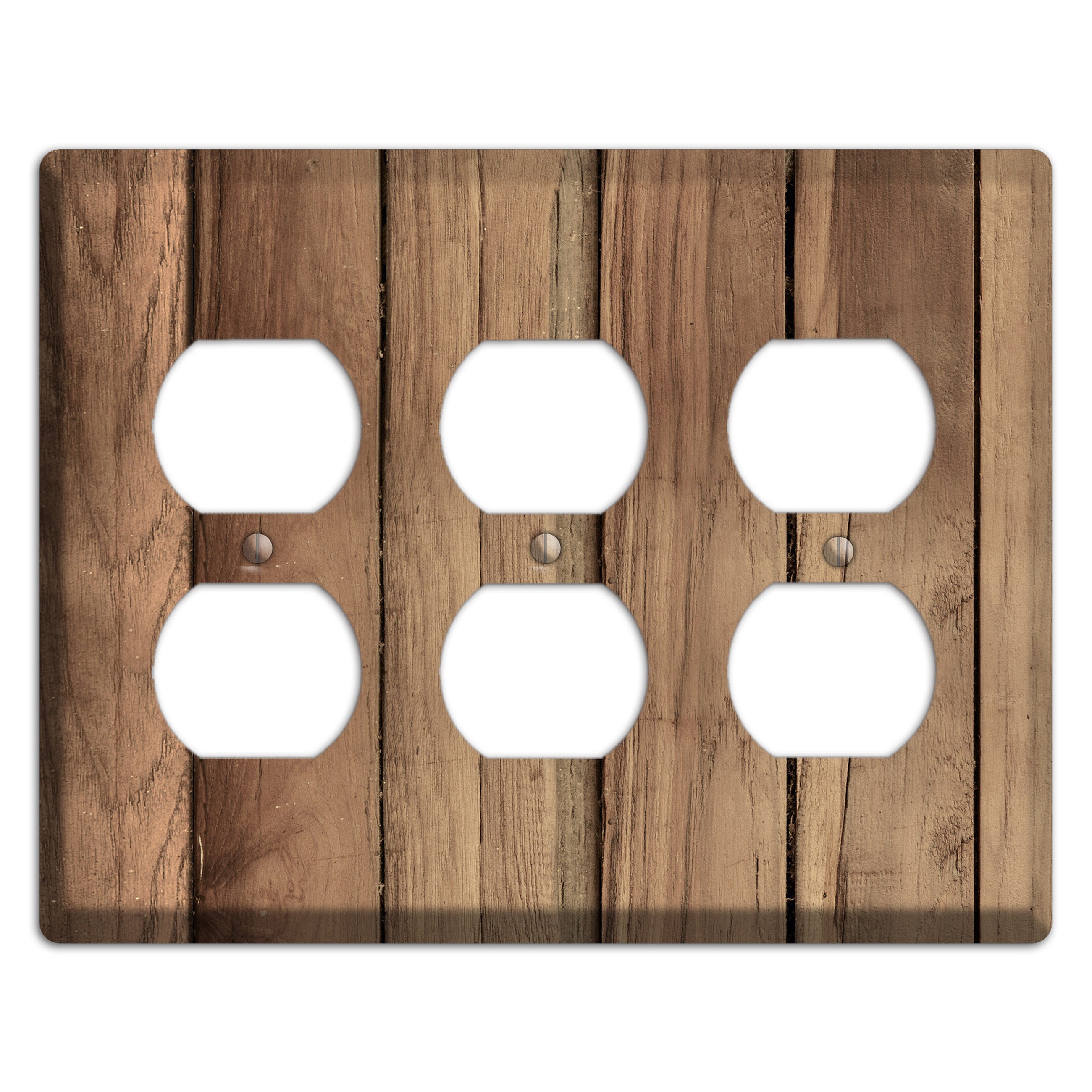 Saltwood Panels 3 Duplex Wallplate