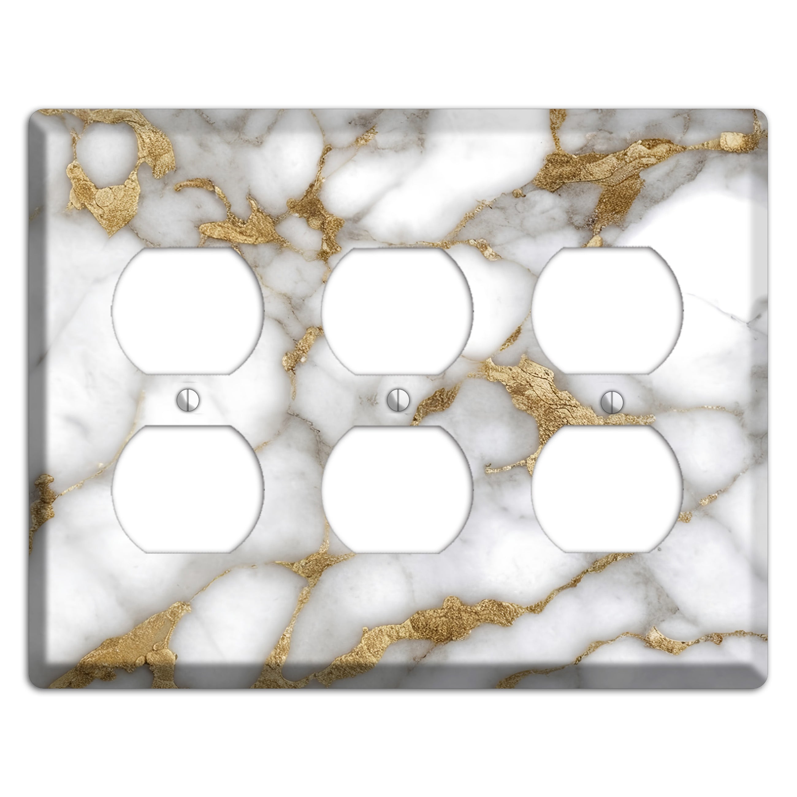 Twine Marble 3 Duplex Wallplate