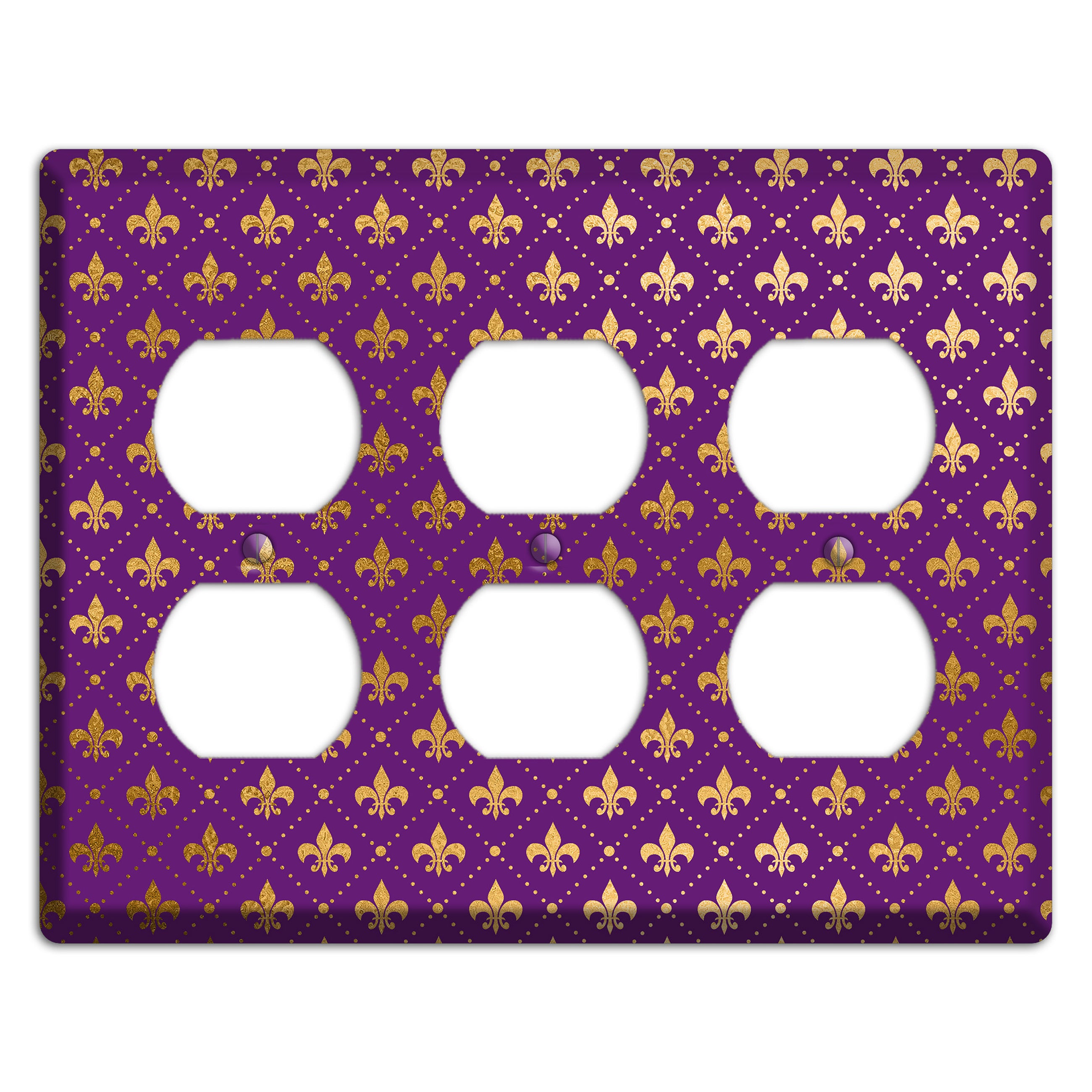 Velvet Crown 3 Duplex Wallplate
