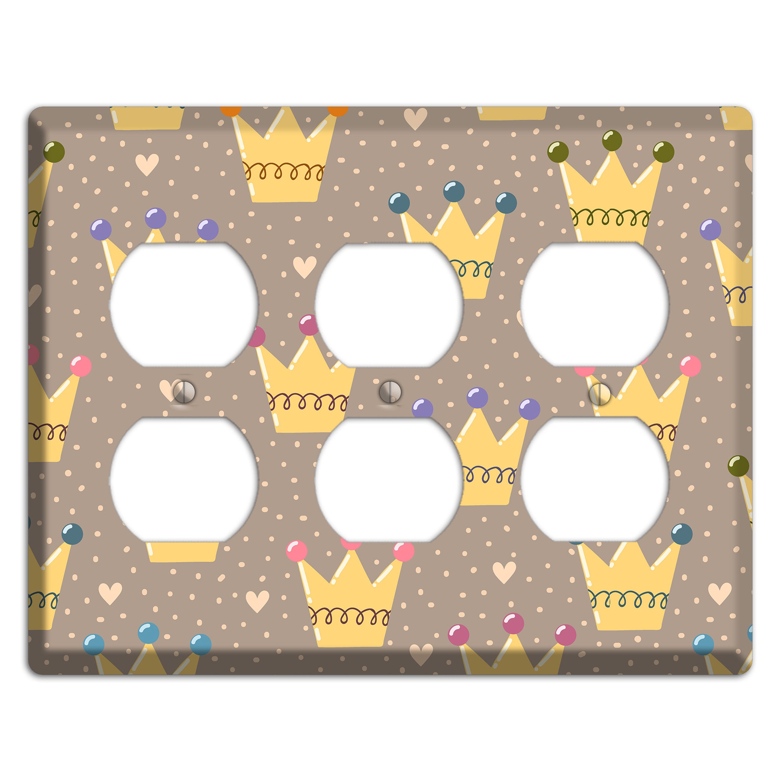 Royal Sprinkles 3 Duplex Wallplate