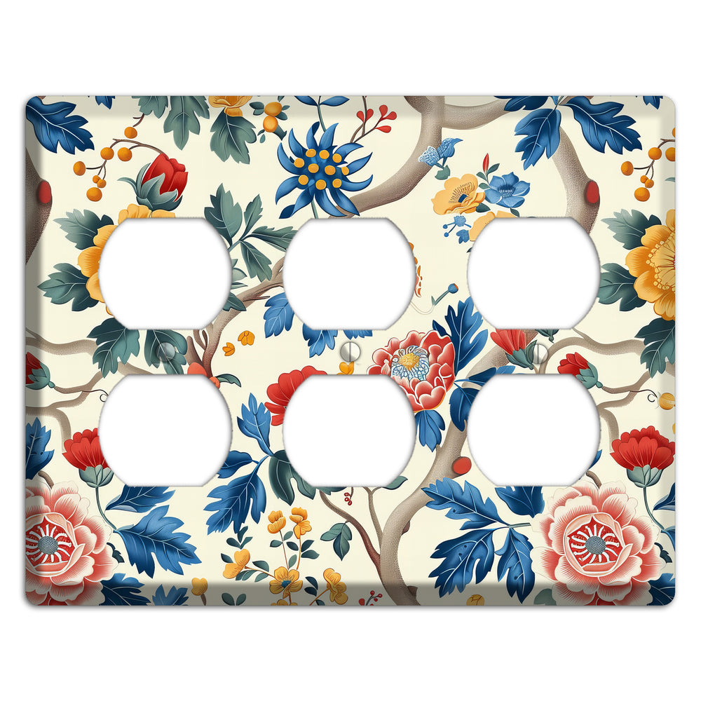 Tangled Bower Fête 3 Duplex Wallplate
